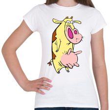 PRINTFASHION Boci és Pipi - Női póló - Fehér női póló