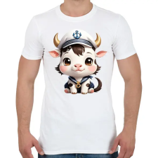 PRINTFASHION Boci - Férfi póló - Fehér férfi póló