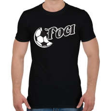 PRINTFASHION Boci Foci - Férfi póló - Fekete