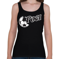 PRINTFASHION Boci Foci - Női atléta - Fekete