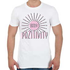 PRINTFASHION Body positivity - Férfi póló - Fehér