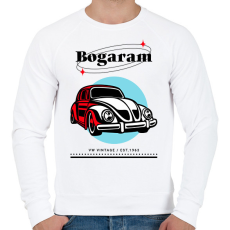 PRINTFASHION bogaram - Férfi pulóver - Fehér