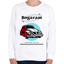 PRINTFASHION bogaram - Gyerek pulóver - Fehér gyerek pulóver, kardigán