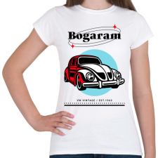 PRINTFASHION bogaram - Női póló - Fehér női póló