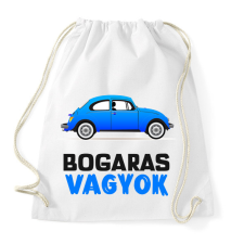 PRINTFASHION BOGARAS VAGYOK - Sportzsák, Tornazsák - Fehér tornazsák