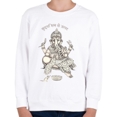 PRINTFASHION Bölcsesség mindenek felett - Gyerek pulóver - Fehér