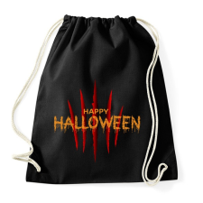 PRINTFASHION Boldog Halloween Vörös Karmok - Sportzsák, Tornazsák - Fekete tornazsák