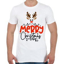 PRINTFASHION boldog karácsonyt  - Férfi póló - Fehér férfi póló