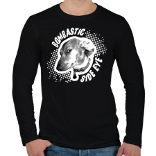 PRINTFASHION Bombastic side eye - Férfi hosszú ujjú póló - Fekete férfi póló