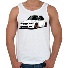 PRINTFASHION Bömbi - Férfi atléta - Fehér