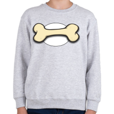 PRINTFASHION Bone - Gyerek pulóver - Sport szürke