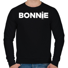 PRINTFASHION Bonnie páros póló - Férfi pulóver - Fekete