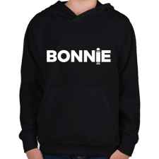 PRINTFASHION Bonnie páros póló - Gyerek kapucnis pulóver - Fekete gyerek pulóver, kardigán