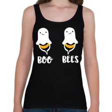 PRINTFASHION Boo Bees - Női atléta - Fekete női trikó
