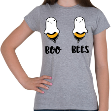 PRINTFASHION Boo Bees - Női póló - Sport szürke női póló
