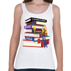 PRINTFASHION books - Női atléta - Fehér