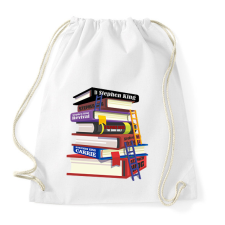 PRINTFASHION books - Sportzsák, Tornazsák - Fehér tornazsák