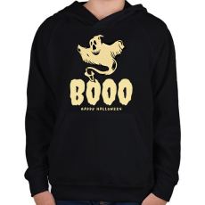 PRINTFASHION BOOO - Gyerek kapucnis pulóver - Fekete