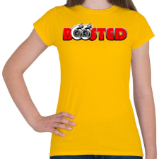 PRINTFASHION Boosted - Női póló - Sárga női póló