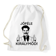 PRINTFASHION Borat - Sportzsák, Tornazsák - Fehér tornazsák