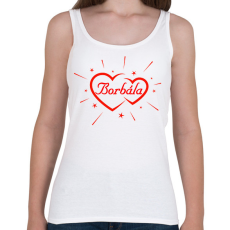 PRINTFASHION Borbála - Női atléta - Fehér