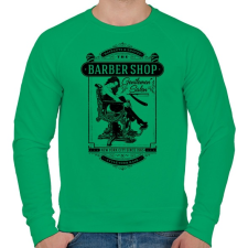 PRINTFASHION Borbély - Férfi pulóver - Zöld férfi pulóver, kardigán