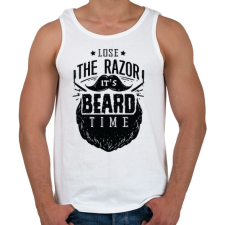 PRINTFASHION Borbély ideje - Férfi atléta - Fehér atléta, trikó