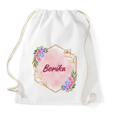 PRINTFASHION Borika - Sportzsák, Tornazsák - Fehér tornazsák