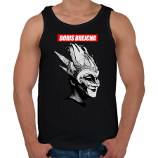 PRINTFASHION Boris Brejcha - Férfi atléta - Fekete atléta, trikó