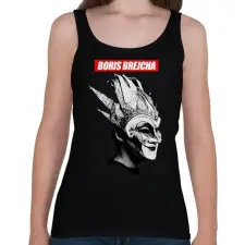 PRINTFASHION Boris Brejcha - Női atléta - Fekete női trikó