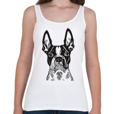 PRINTFASHION boston terrier - Női atléta - Fehér
