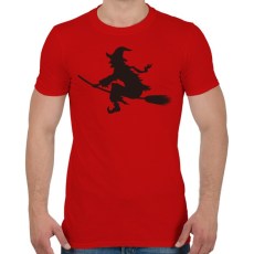 PRINTFASHION Boszorkány - Férfi póló - Piros
