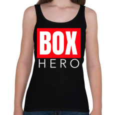 PRINTFASHION BOX HERO - Női atléta - Fekete