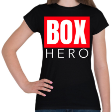 PRINTFASHION BOX HERO - Női póló - Fekete női póló