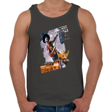 PRINTFASHION BOY - Férfi atléta - Sötétszürke