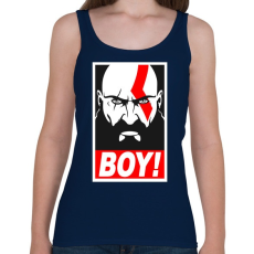 PRINTFASHION Boy - Női atléta - Sötétkék