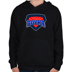 PRINTFASHION BOYKA - Gyerek kapucnis pulóver - Fekete