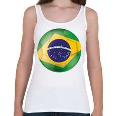 PRINTFASHION Brazil labda - Női atléta - Fehér