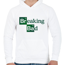 PRINTFASHION Breaking Bad - Férfi kapucnis pulóver - Fehér férfi pulóver, kardigán