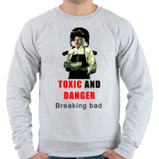 PRINTFASHION Breaking bad - Férfi pulóver - Sport szürke férfi pulóver, kardigán