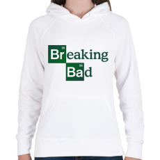 PRINTFASHION Breaking Bad - Női kapucnis pulóver - Fehér