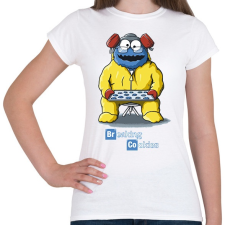 PRINTFASHION Breaking cookies - Női póló - Fehér női póló