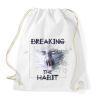 PRINTFASHION breakingthehabbit-01.png - Sportzsák, Tornazsák - Fehér