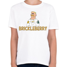 PRINTFASHION Brickleberry: Woody - Gyerek póló - Fehér gyerek póló