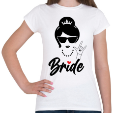 PRINTFASHION Bride 2 - Női póló - Fehér