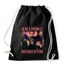 PRINTFASHION Bridgerton Anthony - Sportzsák, Tornazsák - Fekete tornazsák
