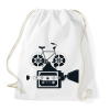 PRINTFASHION Bringás filmes - Sportzsák, Tornazsák - Fehér