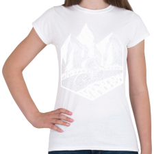 PRINTFASHION Bringás - Női póló - Fehér női póló