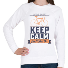 PRINTFASHION Bringázásra fel! - Női pulóver - Fehér női pulóver, kardigán