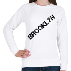 PRINTFASHION Brooklyn  - Női pulóver - Fehér